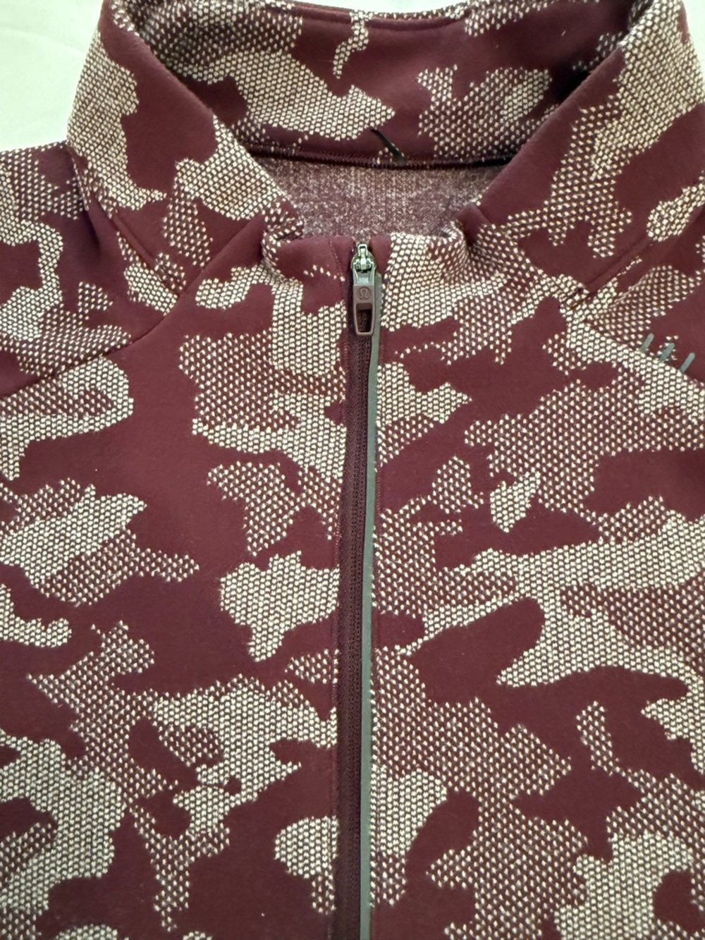 Lululemon Surge Warm Half-Zip | Heritage Camo Jacquard | Size L